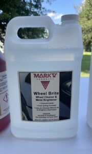 Mark V Wheel Brite – Wheel Cleaner & Metal Brightener by D&M Supply used at Wet Willy's Detailing Smyrna TN