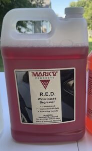 Mark V R.E.D. Water-Based Degreaser by D&M Supply used at Wet Willy's Detailing Smyrna TN