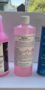 Splash Water Spot Remover by D&M Supply used at Wet Willy's Detailing Smyrna TN