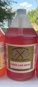 Checkered Flag Super Car Wash by D&M Supply used at Wet Willy's Detailing Smyrna TN